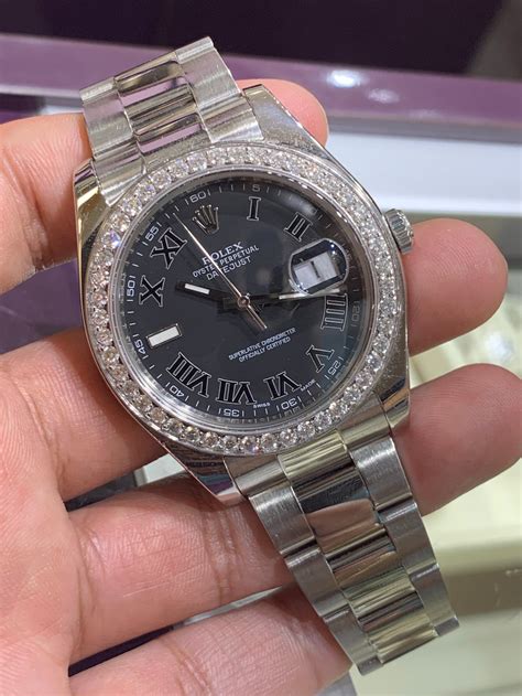 rolex 116334 datejust 2 41mm|rolex 116334 diamond.